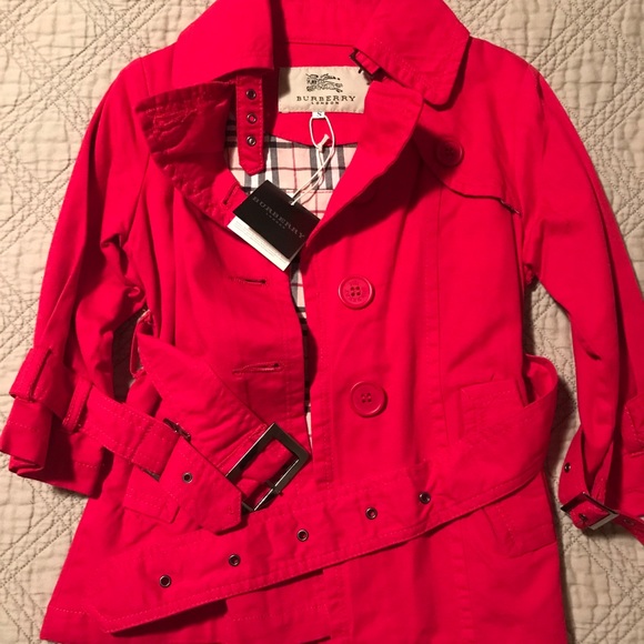 burberry children's trench coat